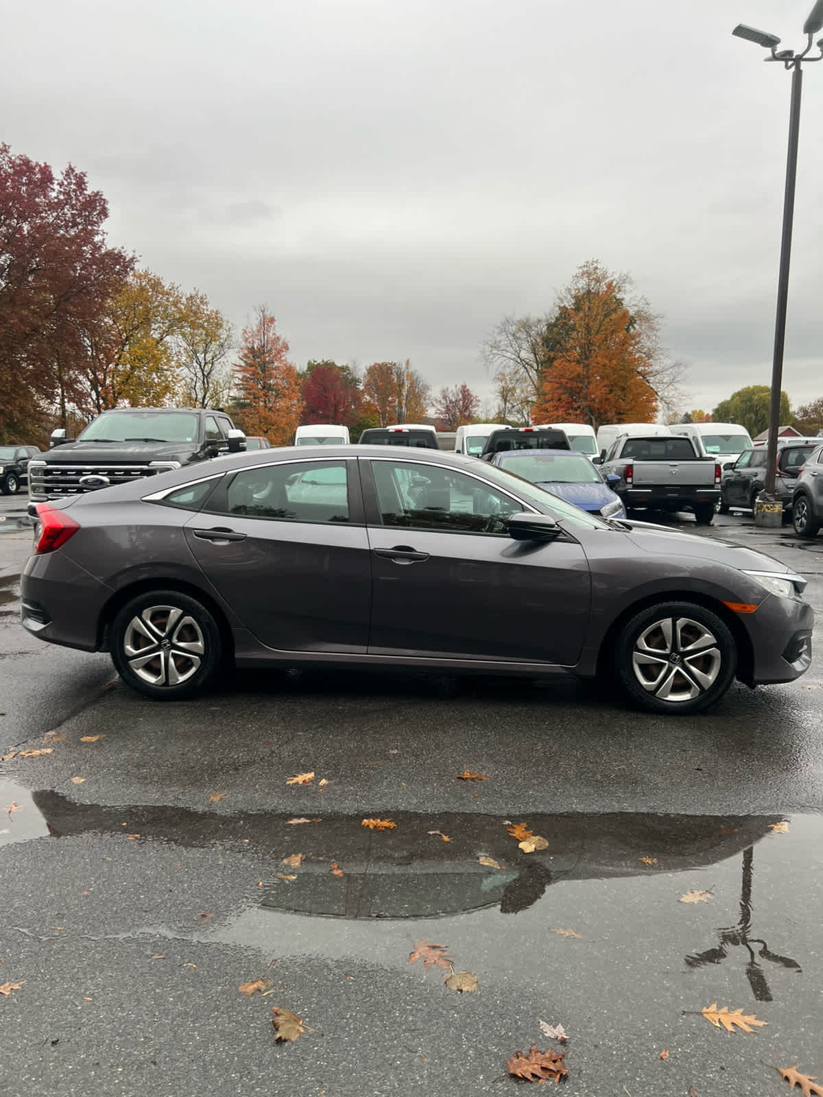 Used 2017 Honda Civic LX with VIN 19XFC2E54HE075188 for sale in Greenwich, NY