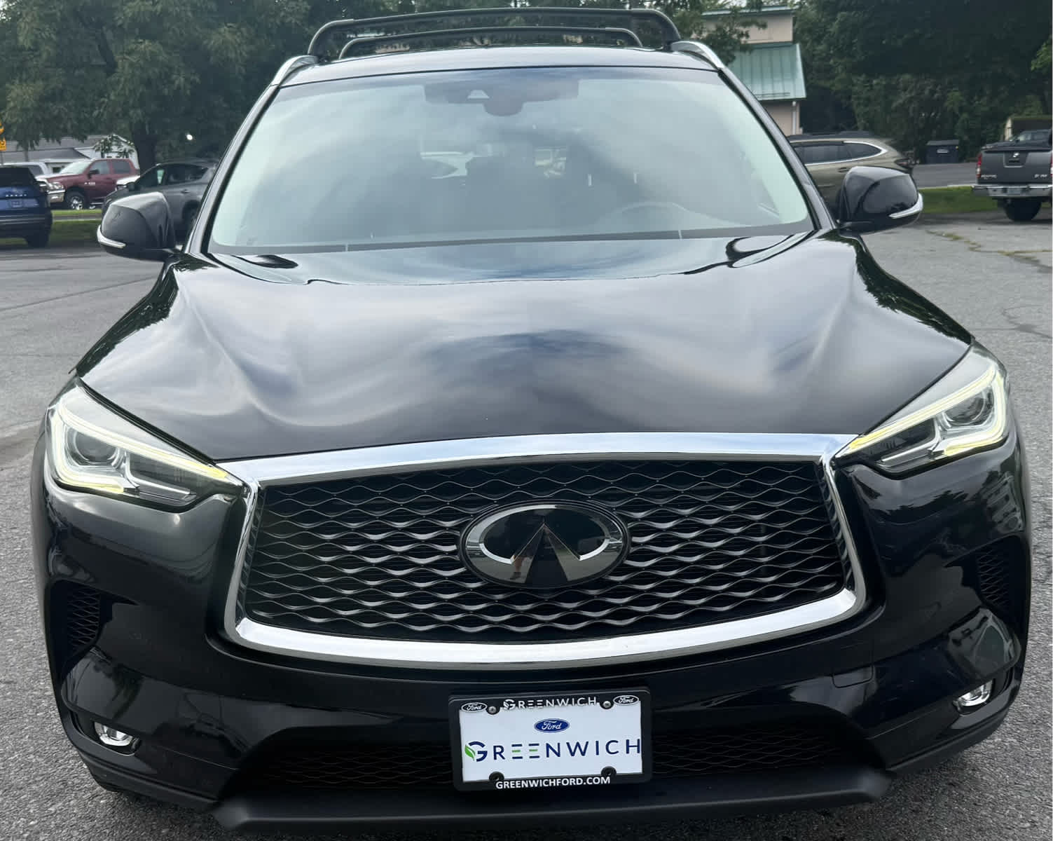 Used 2019 INFINITI QX50 Luxe with VIN 3PCAJ5M32KF135293 for sale in Greenwich, NY