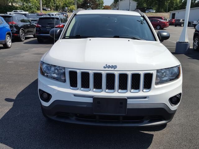 Used 2016 Jeep Compass Sport with VIN 1C4NJDBBXGD756785 for sale in Cortland, OH