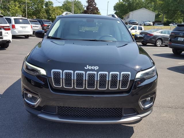 Used 2020 Jeep Cherokee Limited with VIN 1C4PJMDX1LD515693 for sale in Cortland, OH