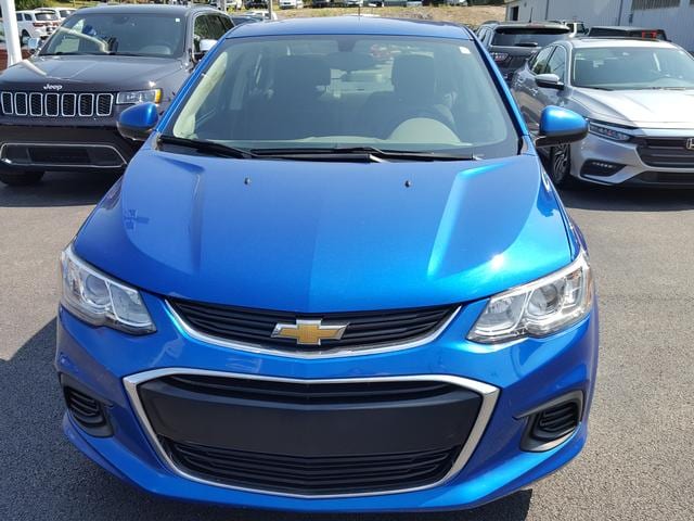 Used 2018 Chevrolet Sonic LT with VIN 1G1JD5SG9J4101556 for sale in Cortland, OH