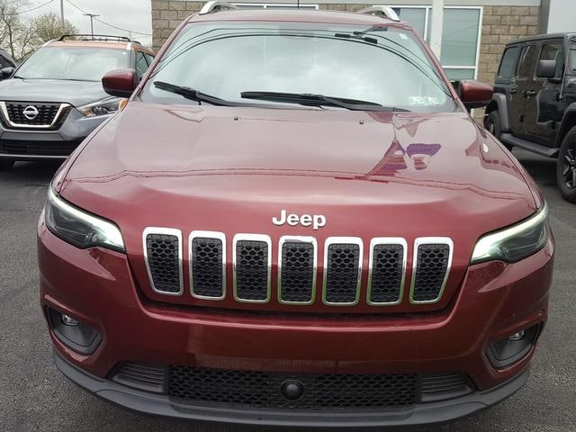 Used 2021 Jeep Cherokee Latitude Lux with VIN 1C4PJMMX4MD193794 for sale in Cortland, OH