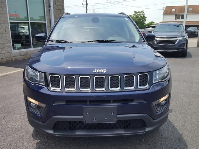 Used 2021 Jeep Compass Latitude with VIN 3C4NJDBB6MT502982 for sale in Cortland, OH