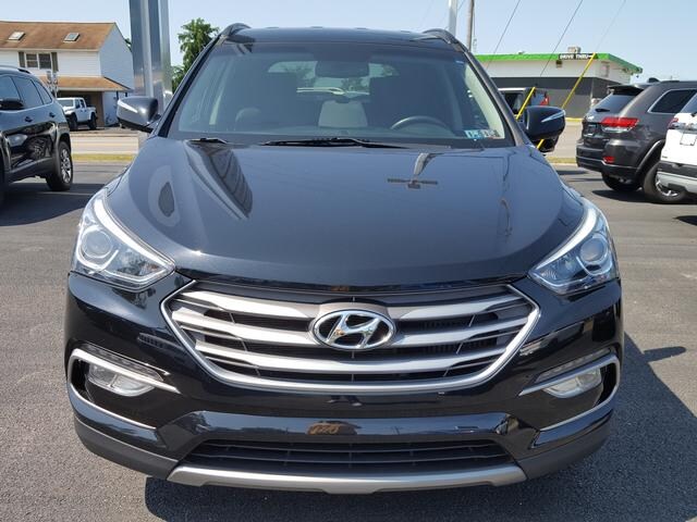 Used 2017 Hyundai Santa Fe Sport 2.0T with VIN 5NMZUDLA0HH039545 for sale in Cortland, OH