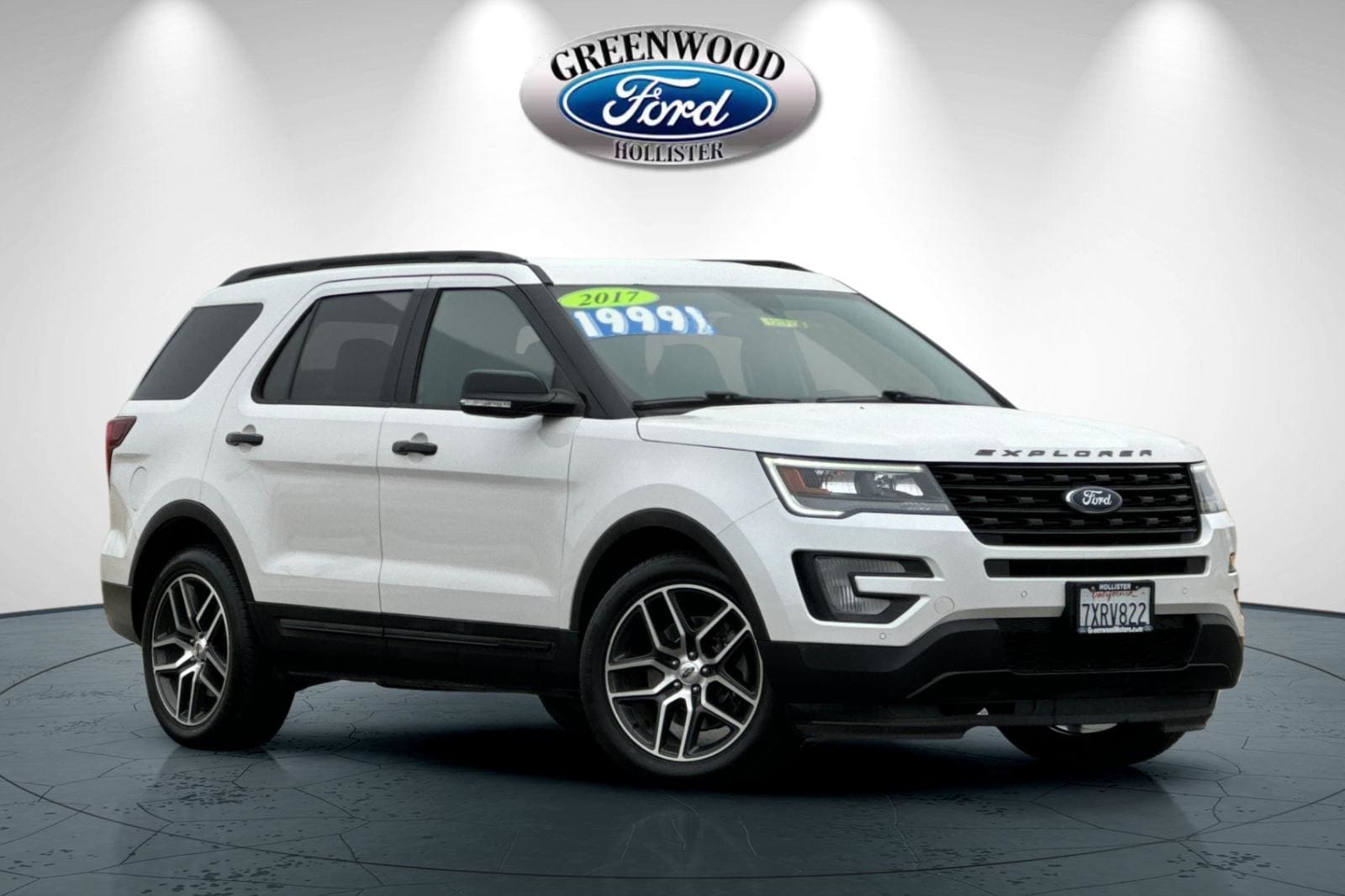 Used 2017 Ford Explorer Sport with VIN 1FM5K8GT8HGC21889 for sale in Hollister, CA