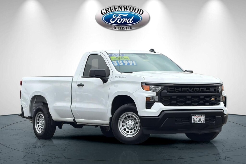 Certified 2026 Chevrolet Silverado 1500 WT Truck