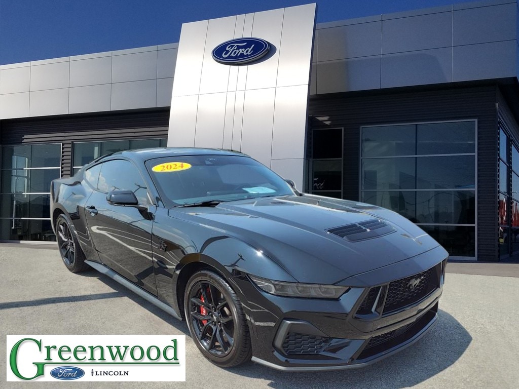 Used 2024 Ford Mustang For Sale at Greenwood Ford VIN 1FA6P8CF2R5418389