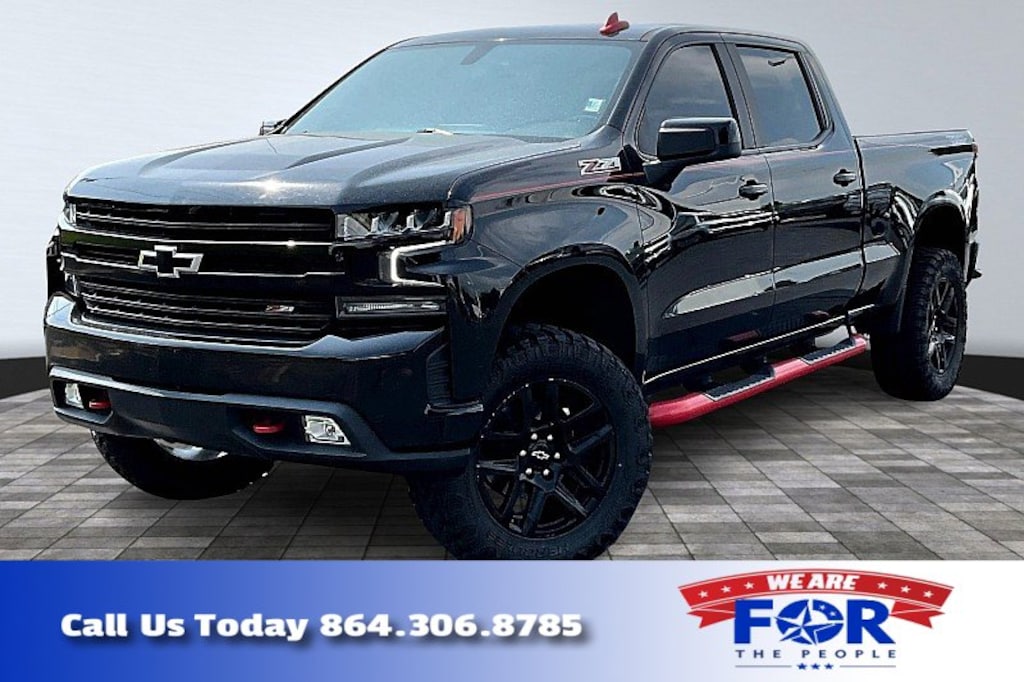 Used 2021 Chevrolet Silverado 1500 LT Trail Boss Truck Crew Cab