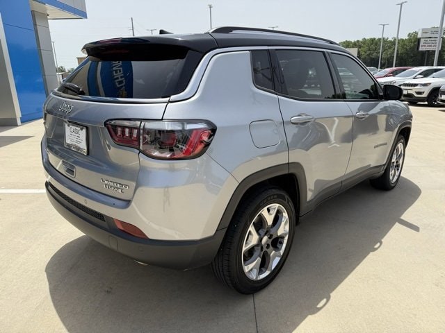 Used 2021 Jeep Compass Limited with VIN 3C4NJDCBXMT570331 for sale in Ashdown, AR