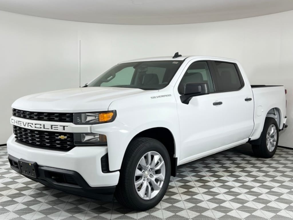 Used 2021 Chevrolet Silverado 1500 Custom Truck Crew Cab