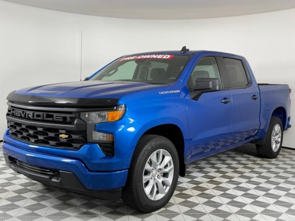 Used 2024 Chevrolet Silverado 1500 Custom Truck Crew Cab