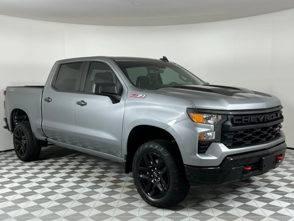 Used 2023 Chevrolet Silverado 1500 Custom Trail Boss Truck Crew Cab