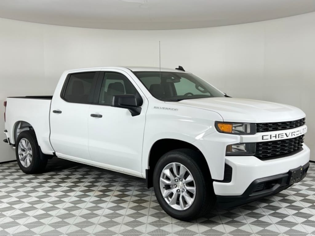 Used 2021 Chevrolet Silverado 1500 Custom Truck Crew Cab
