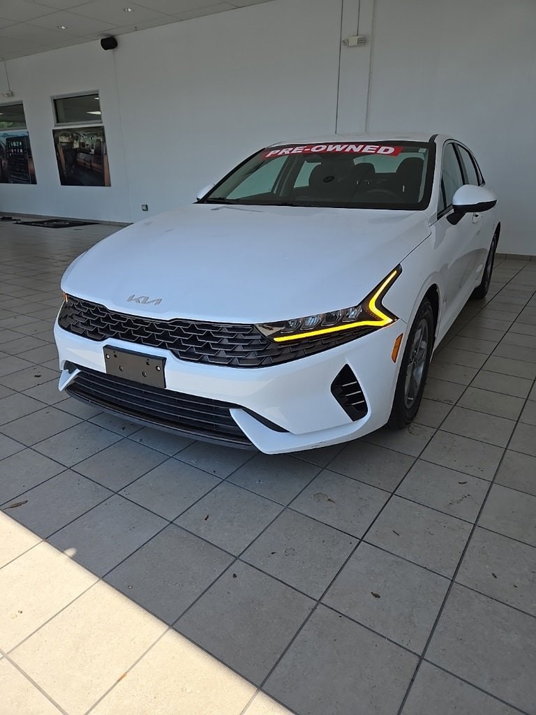 Used 2022 Kia K5 LXS with VIN 5XXG14J2XNG138248 for sale in Hot Springs, AR