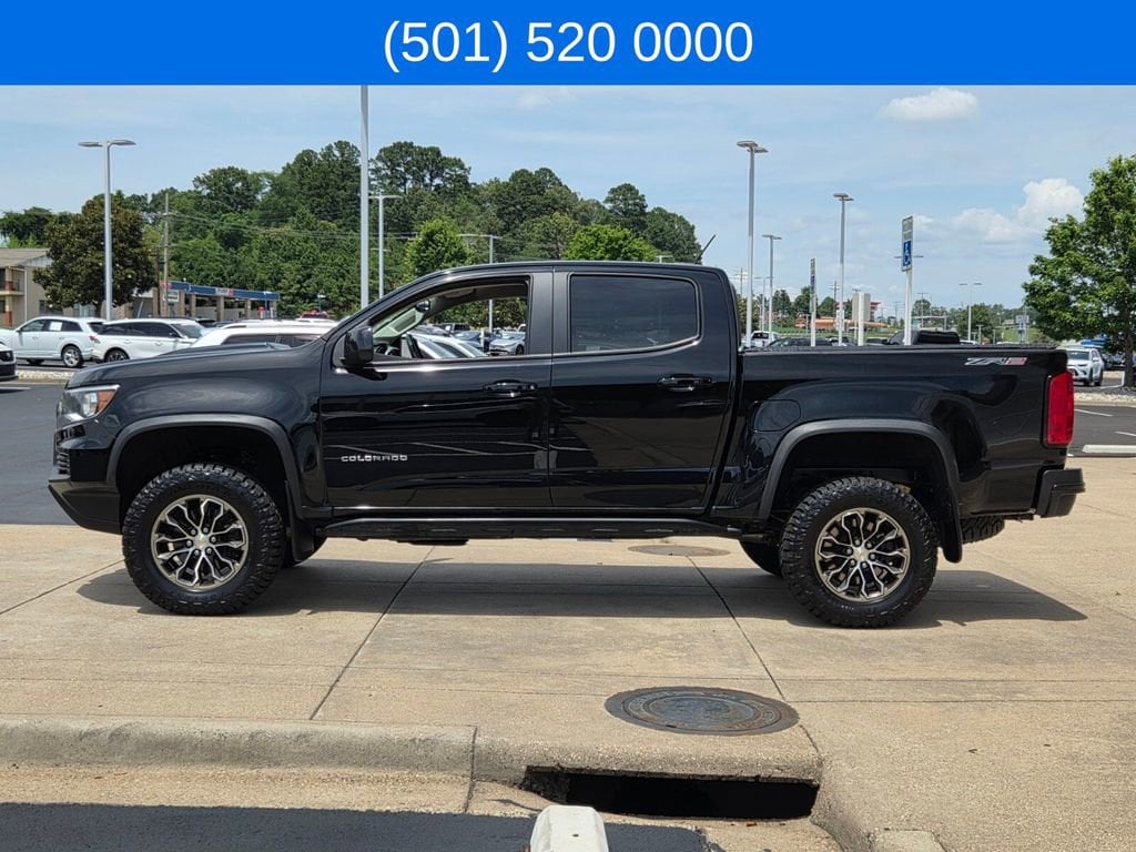Used 2022 Chevrolet Colorado ZR2 with VIN 1GCGTEEN0N1100382 for sale in Little Rock