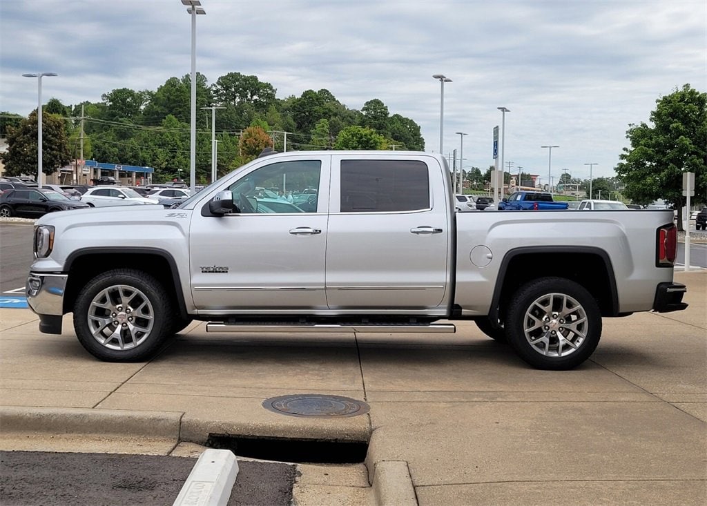 Used 2018 GMC Sierra 1500 SLT with VIN 3GTU2NEC9JG398771 for sale in Little Rock