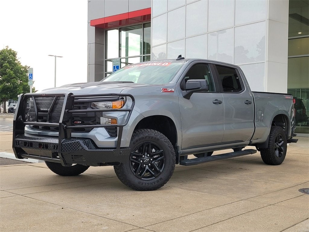 Used 2024 Chevrolet Silverado 1500 Custom Trail Boss Truck Crew Cab