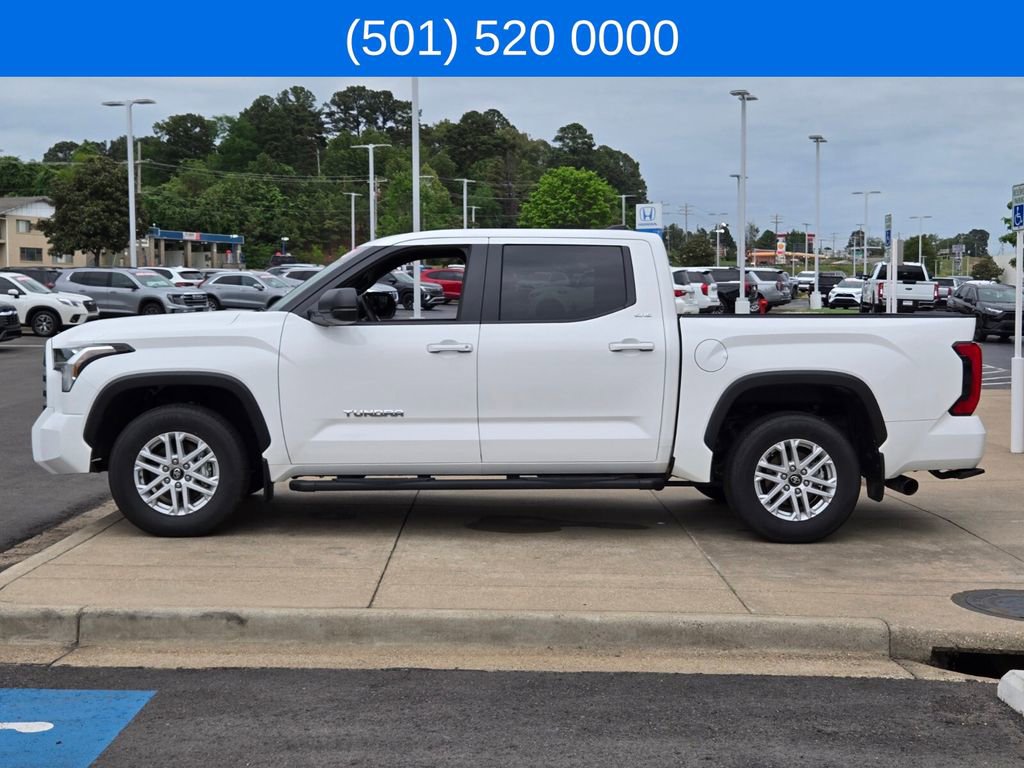 Used 2025 Toyota Tundra SR5 with VIN 5TFLA5ABXSX045027 for sale in Little Rock
