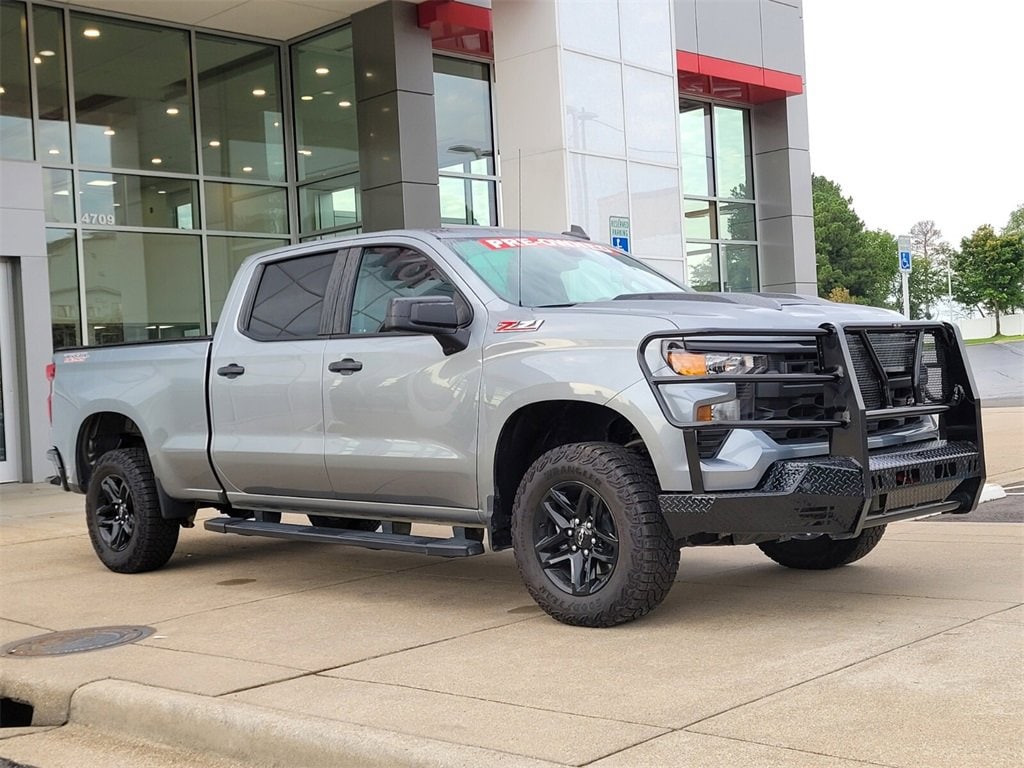 Used 2024 Chevrolet Silverado 1500 Custom Trail Boss Truck Crew Cab