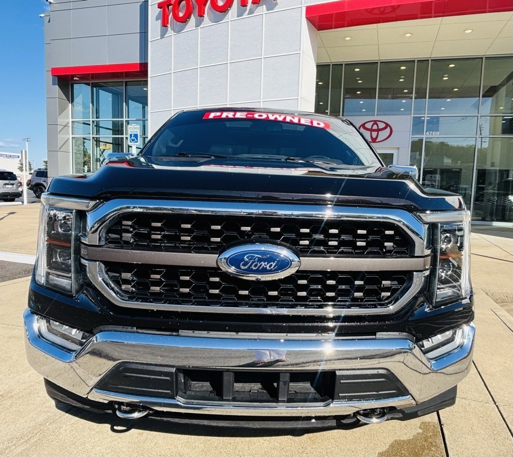 Used 2021 Ford F-150 King Ranch with VIN 1FTFW1E87MFB27747 for sale in Little Rock