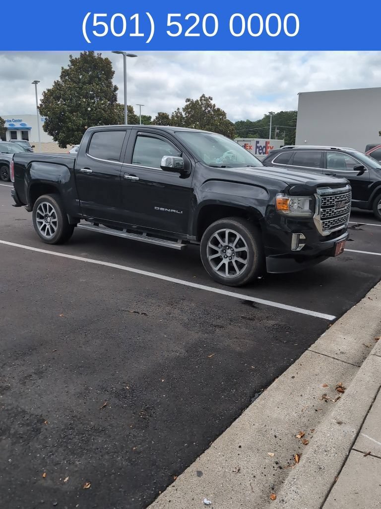 Used 2022 GMC Canyon Denali with VIN 1GTG5EEN8N1135004 for sale in Little Rock