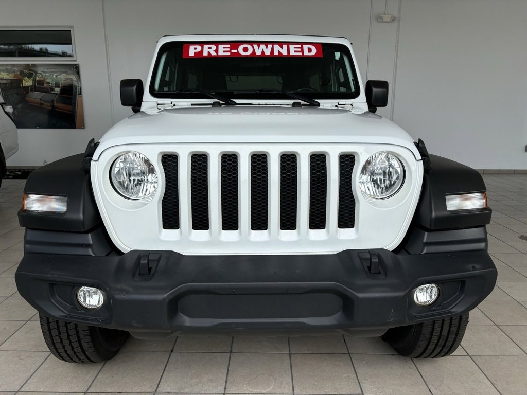 Used 2020 Jeep Wrangler Unlimited Sport S with VIN 1C4HJXDN8LW129264 for sale in Hot Springs, AR