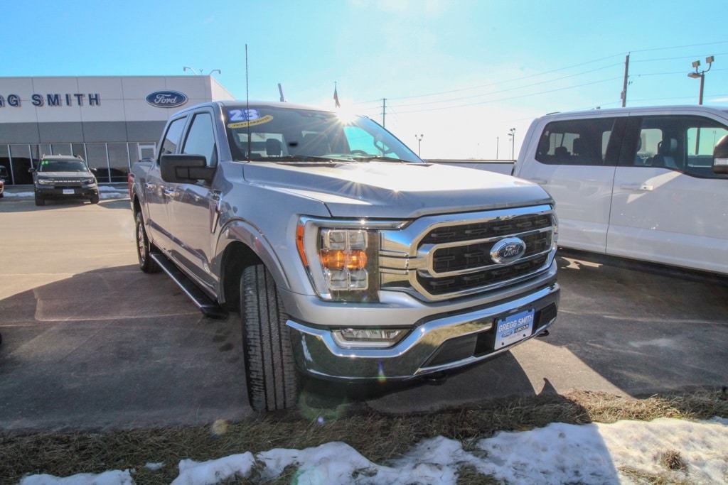 Used 2023 Ford F-150 XLT with VIN 1FTEW1EP7PKF21005 for sale in Kansas City