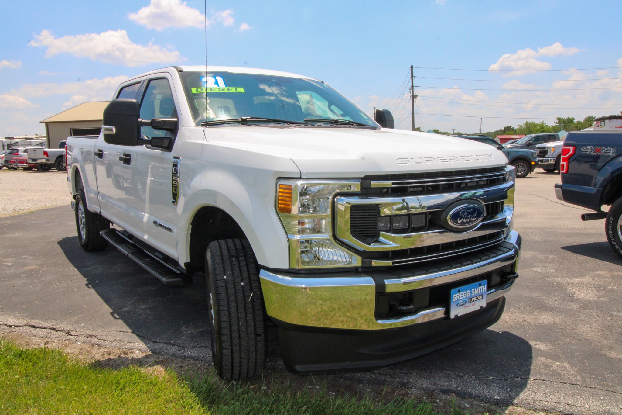 Used 2021 Ford F-250 Super Duty XLT with VIN 1FT7W2BT9MED43222 for sale in Kansas City