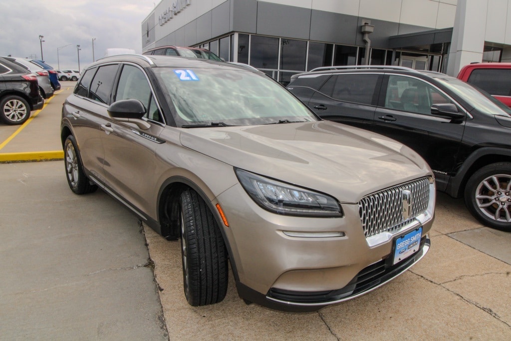 Used 2021 Lincoln Corsair Base with VIN 5LMCJ1D97MUL01753 for sale in Kansas City
