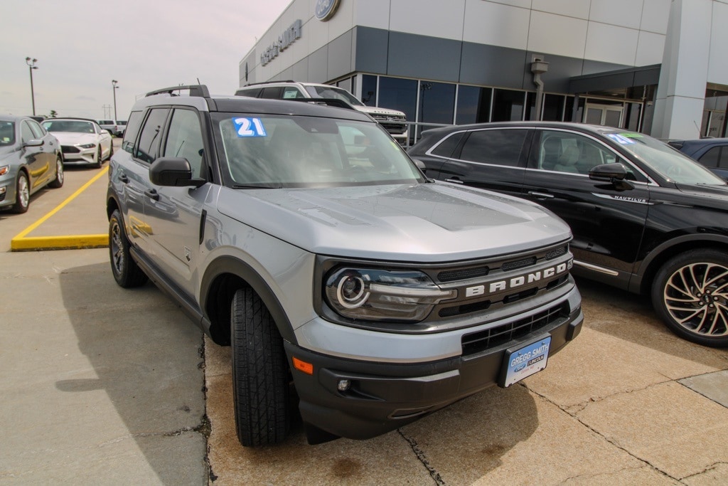 Used 2021 Ford Bronco Sport Big Bend with VIN 3FMCR9B6XMRA67392 for sale in Kansas City