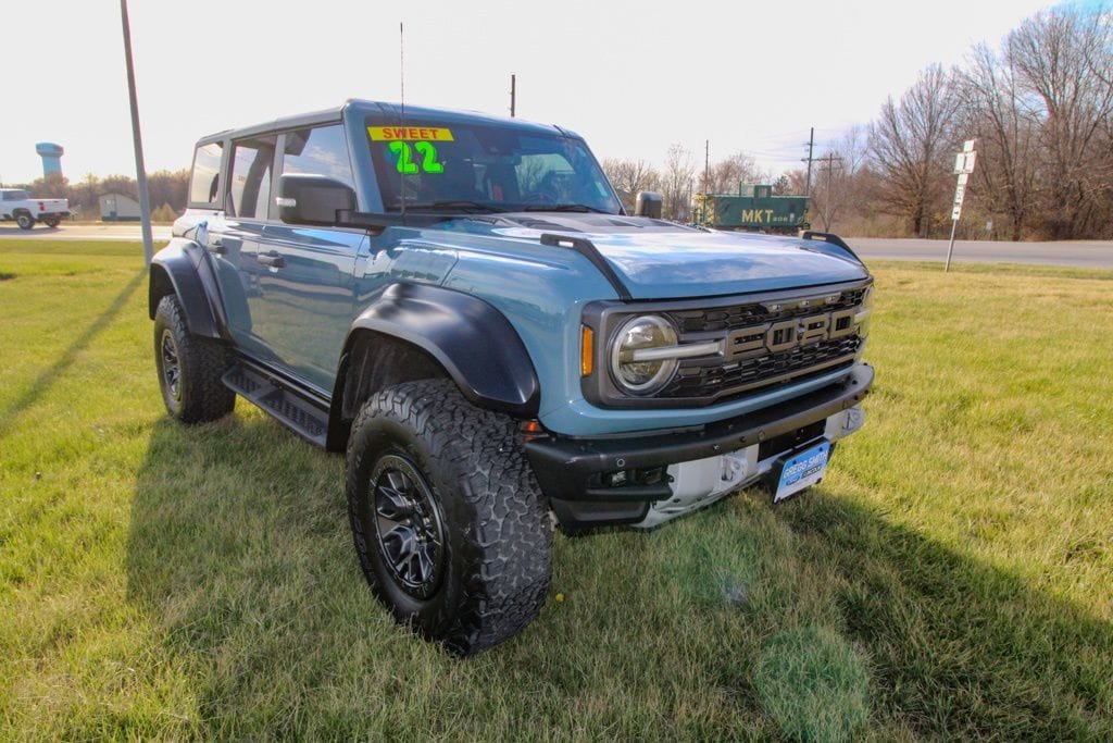 Used 2022 Ford Bronco 4-Door Raptor with VIN 1FMEE5JR2NLA49963 for sale in Kansas City