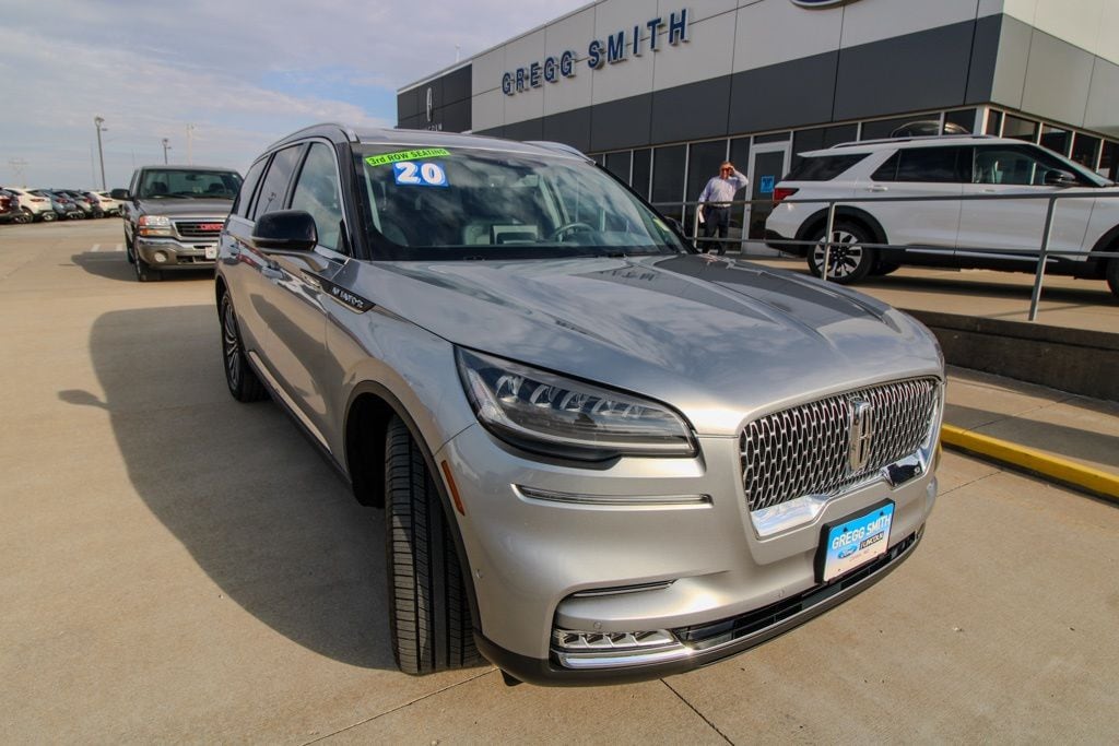 Used 2020 Lincoln Aviator Reserve with VIN 5LM5J7XC8LGL11188 for sale in Kansas City