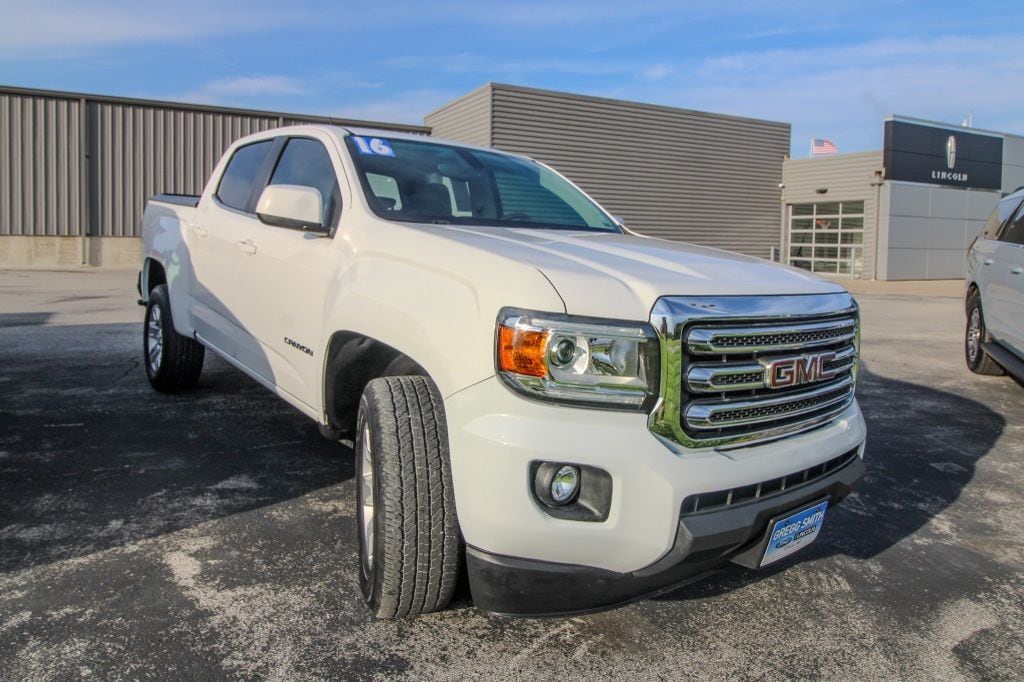 Used 2016 GMC Canyon SLE with VIN 1GTG5CE31G1156881 for sale in Kansas City