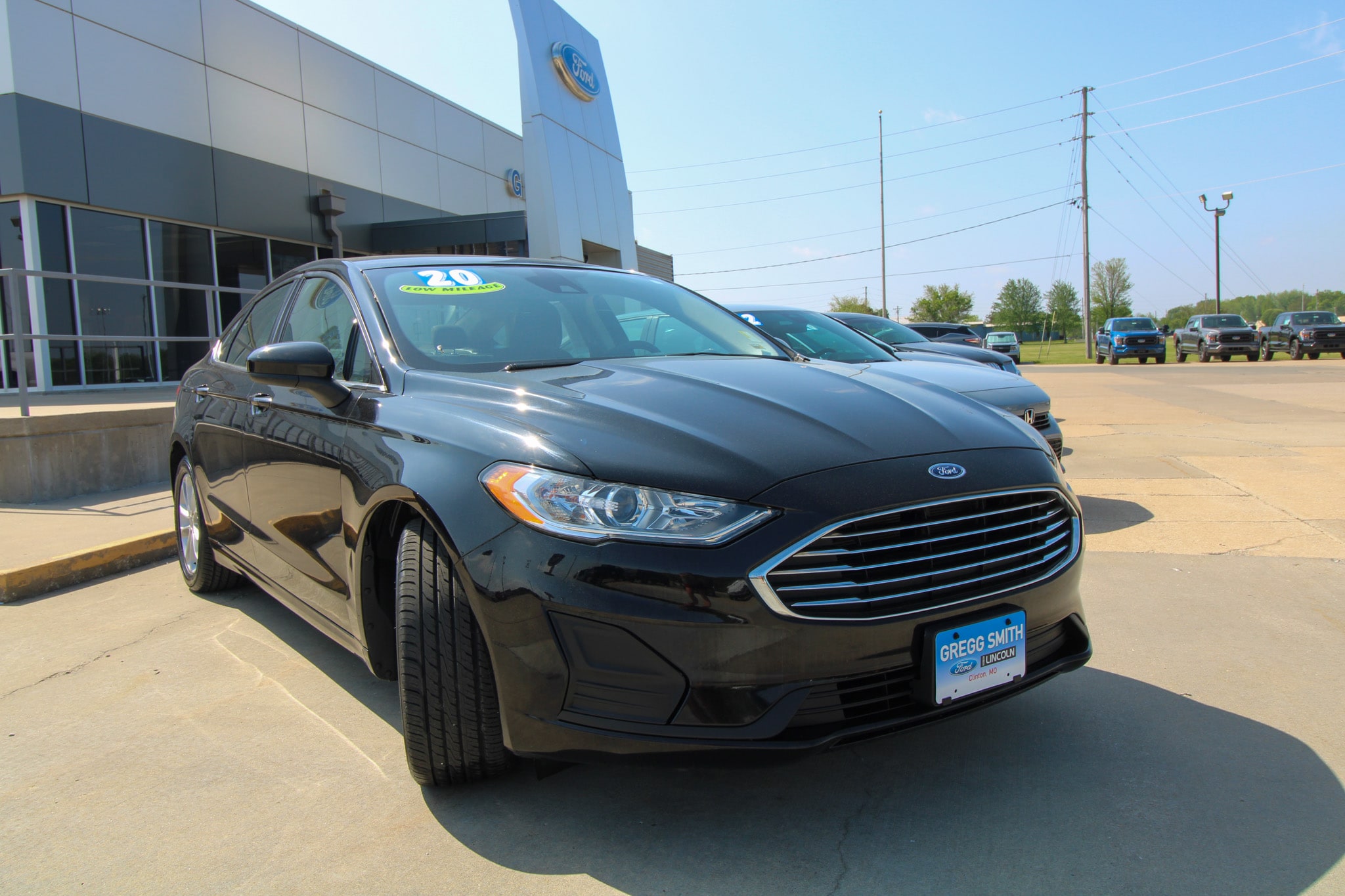 Used 2020 Ford Fusion SE with VIN 3FA6P0HD7LR254702 for sale in Kansas City