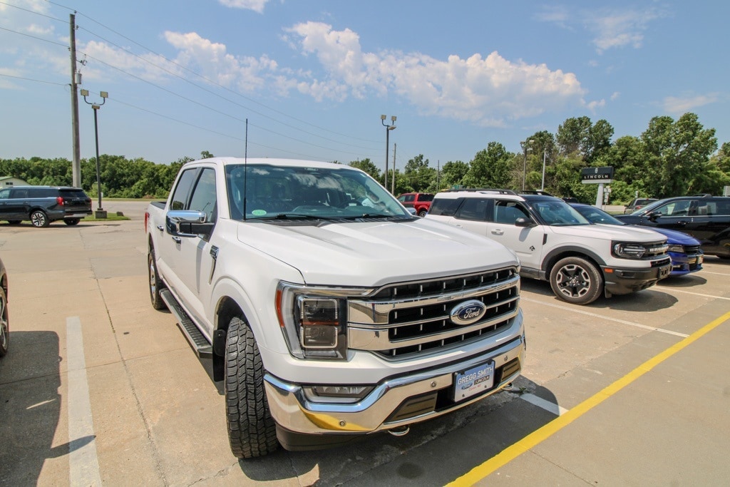 Used 2022 Ford F-150 Lariat with VIN 1FTFW1E81NFC33094 for sale in Kansas City