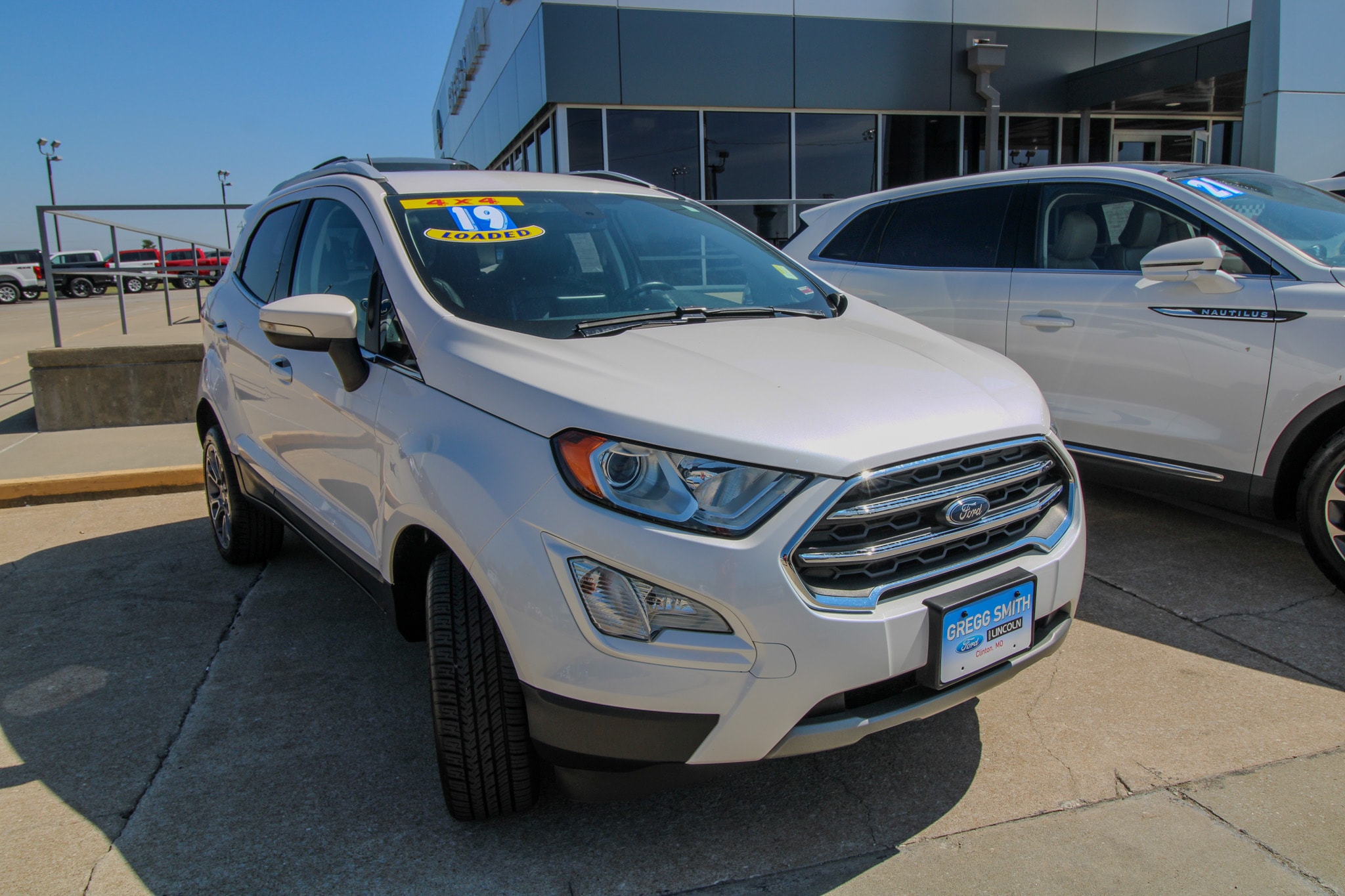 Used 2019 Ford Ecosport Titanium with VIN MAJ6S3KL0KC253596 for sale in Kansas City