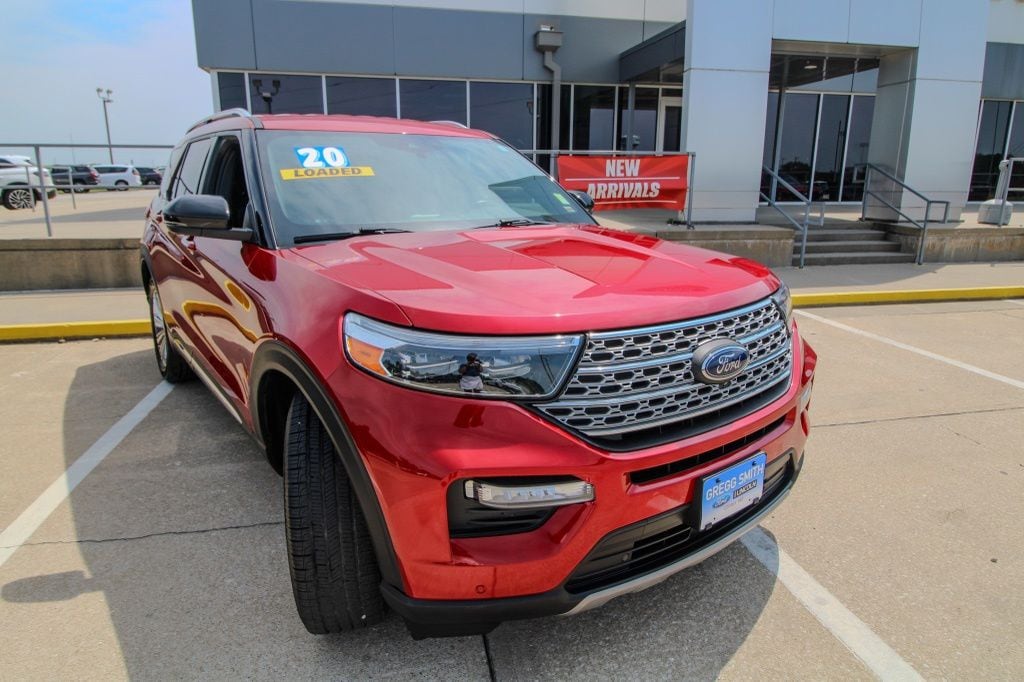 Used 2020 Ford Explorer Limited with VIN 1FMSK8FH5LGC15024 for sale in Kansas City