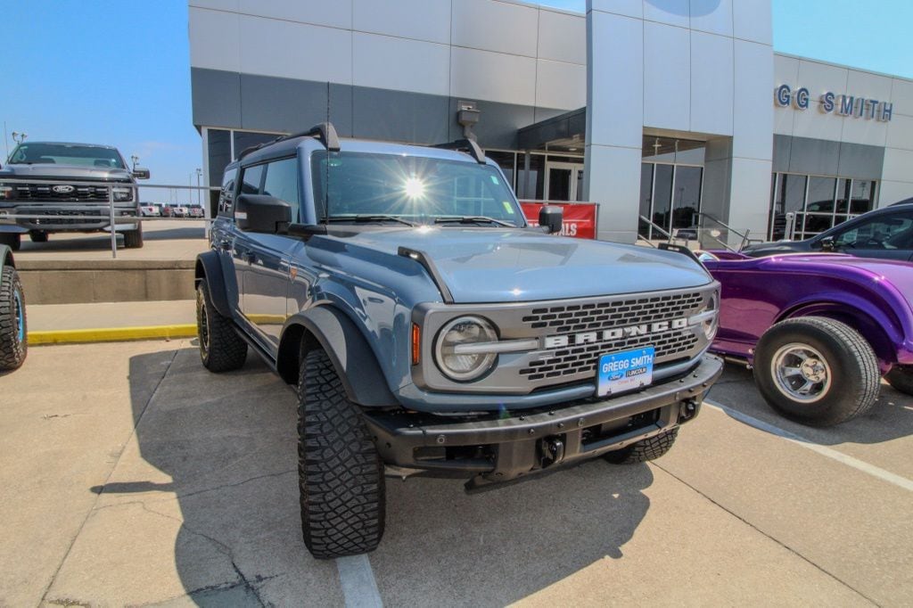 Used 2024 Ford Bronco 4-Door Badlands with VIN 1FMEE9BPXRLA18664 for sale in Kansas City