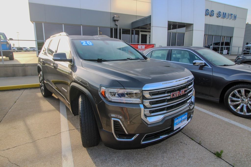Used 2020 GMC Acadia SLE with VIN 1GKKNKLS4LZ152015 for sale in Kansas City