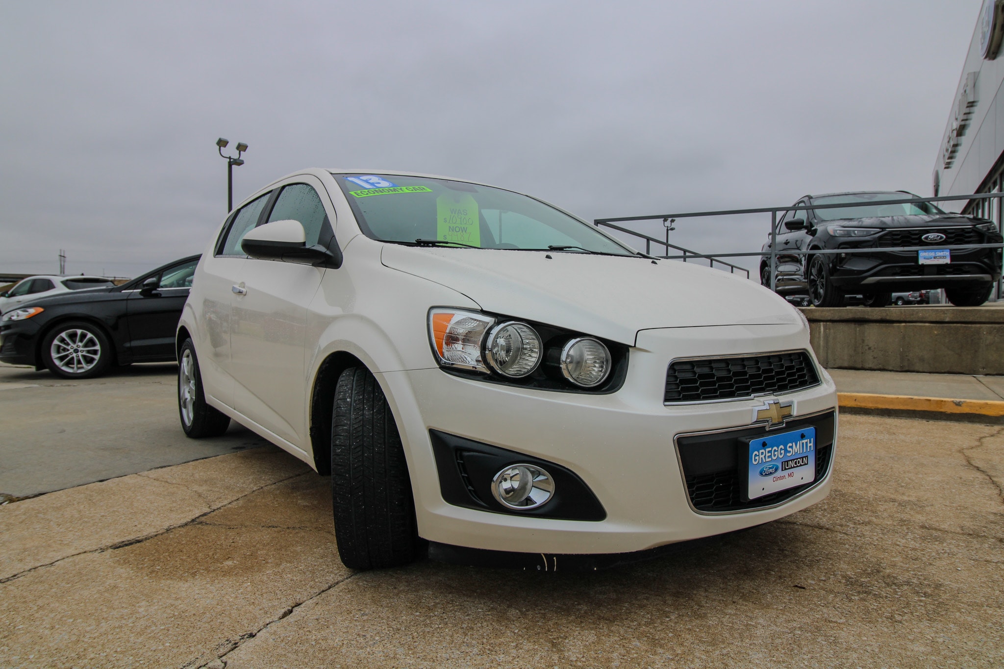 Used 2013 Chevrolet Sonic LTZ with VIN 1G1JE6SB9D4238573 for sale in Clinton, MO