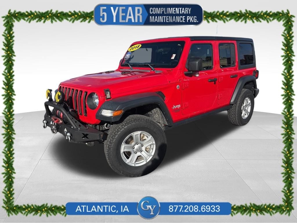 Used 2018 Jeep Wrangler Unlimited Sport 4x4 SUV
