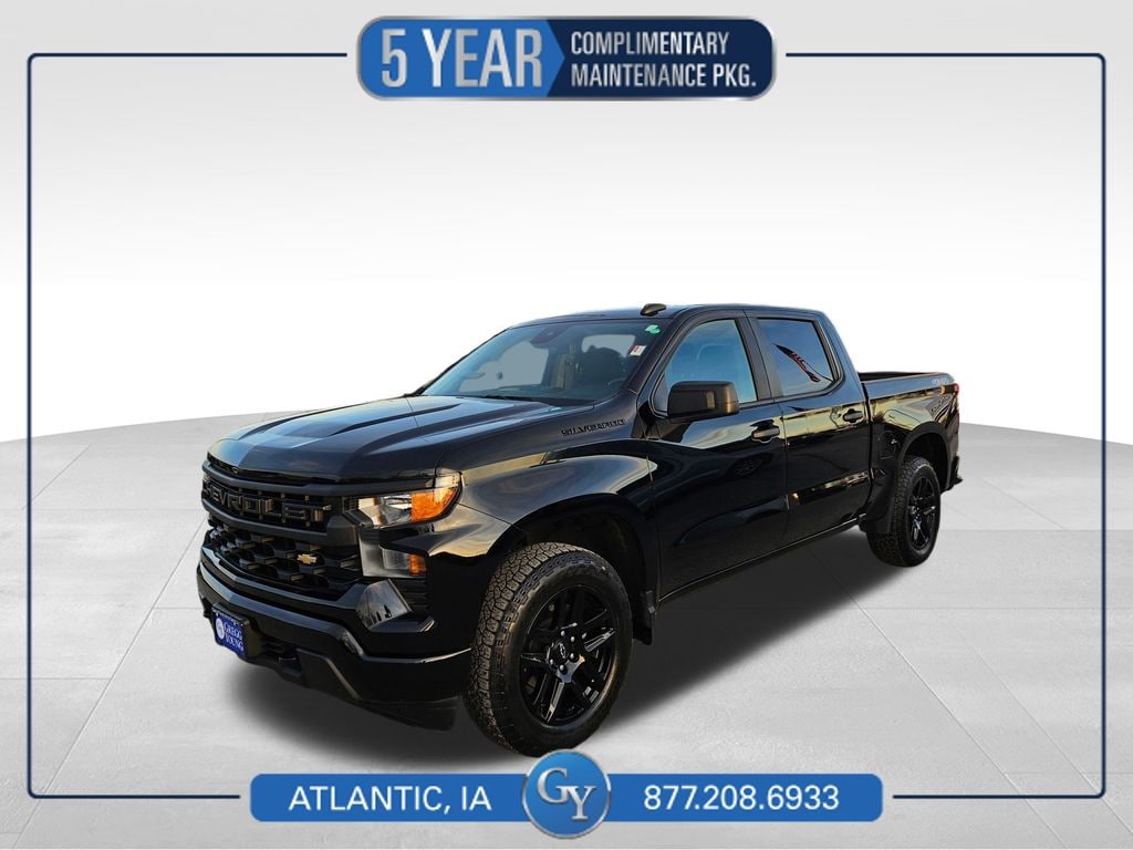 Used 2023 Chevrolet Silverado 1500 Custom Truck Crew Cab