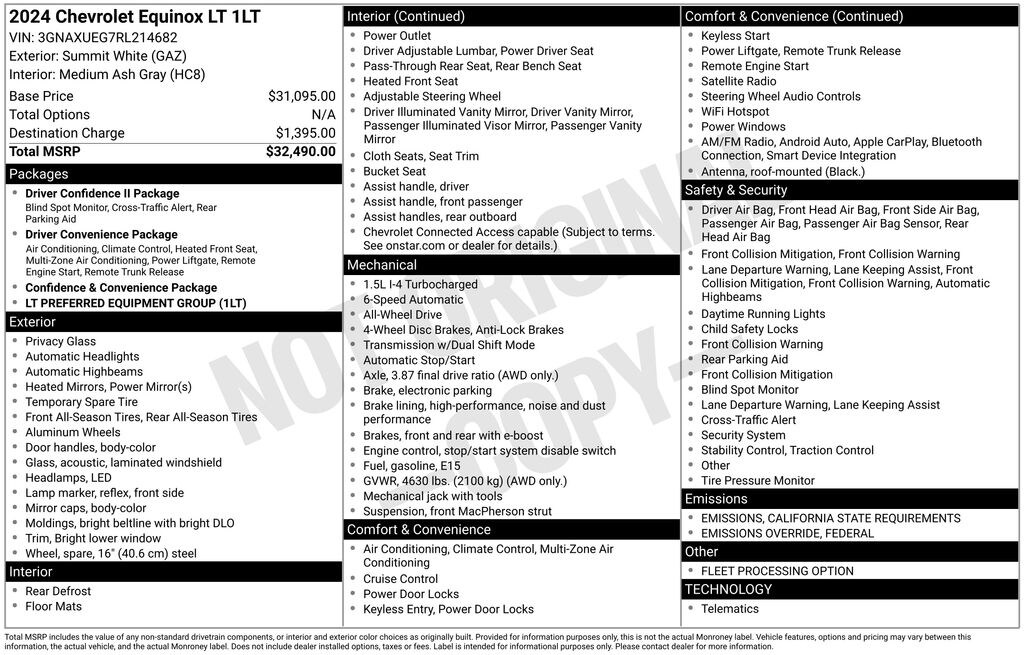 Used 2024 Chevrolet Equinox LT w/1LT SUV