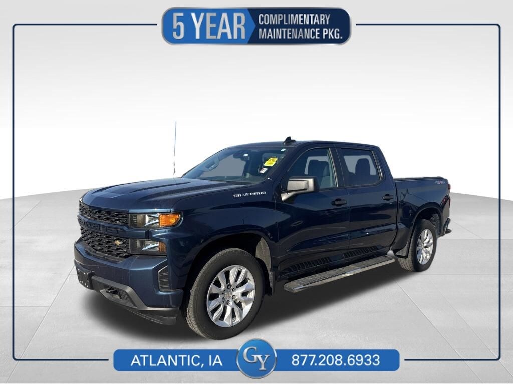 Used 2022 Chevrolet Silverado 1500 LTD Custom Truck Crew Cab