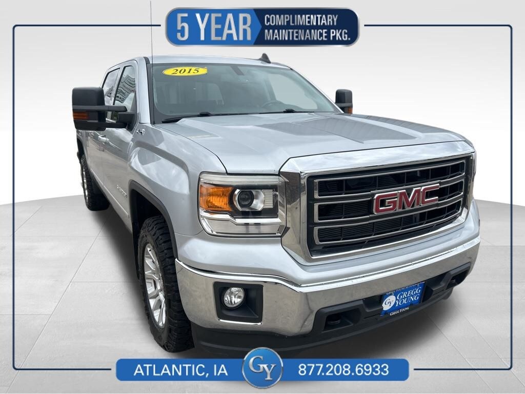 Used 2015 GMC Sierra 1500 SLE Truck Crew Cab