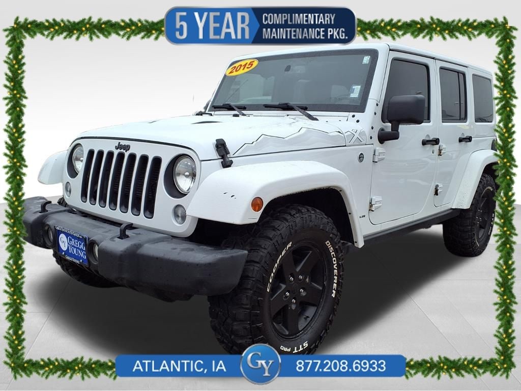 Used 2015 Jeep Wrangler Unlimited Sahara 4x4 SUV