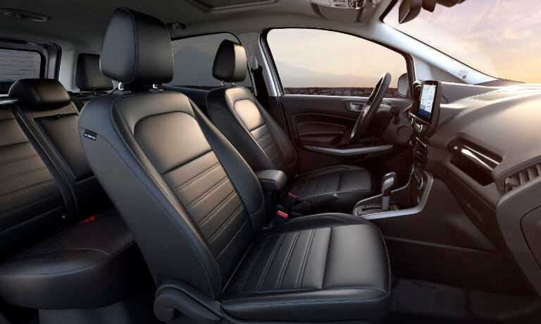 2021 Ford EcoSport interior front seat view