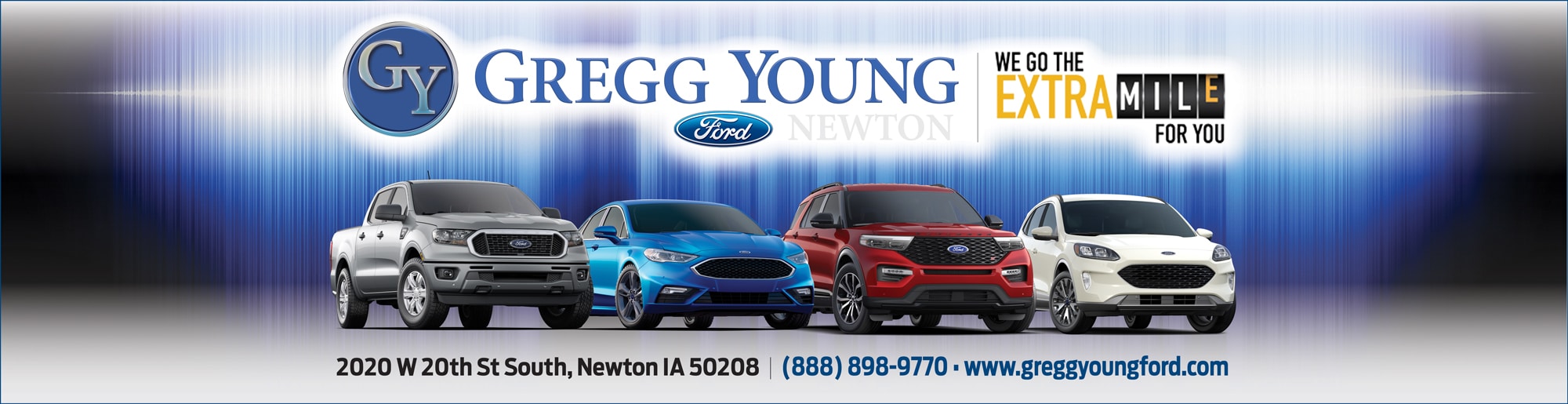 Gregg Young Ford Ford Dealership in Newton IA