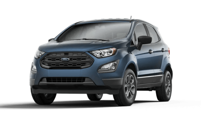 2022 Ford EcoSport S Exterior - Blue Metallic