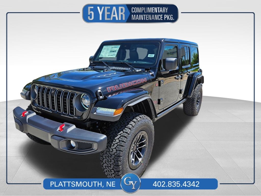 New 2025 Jeep Wrangler 4-DOOR RUBICON Sport Utility